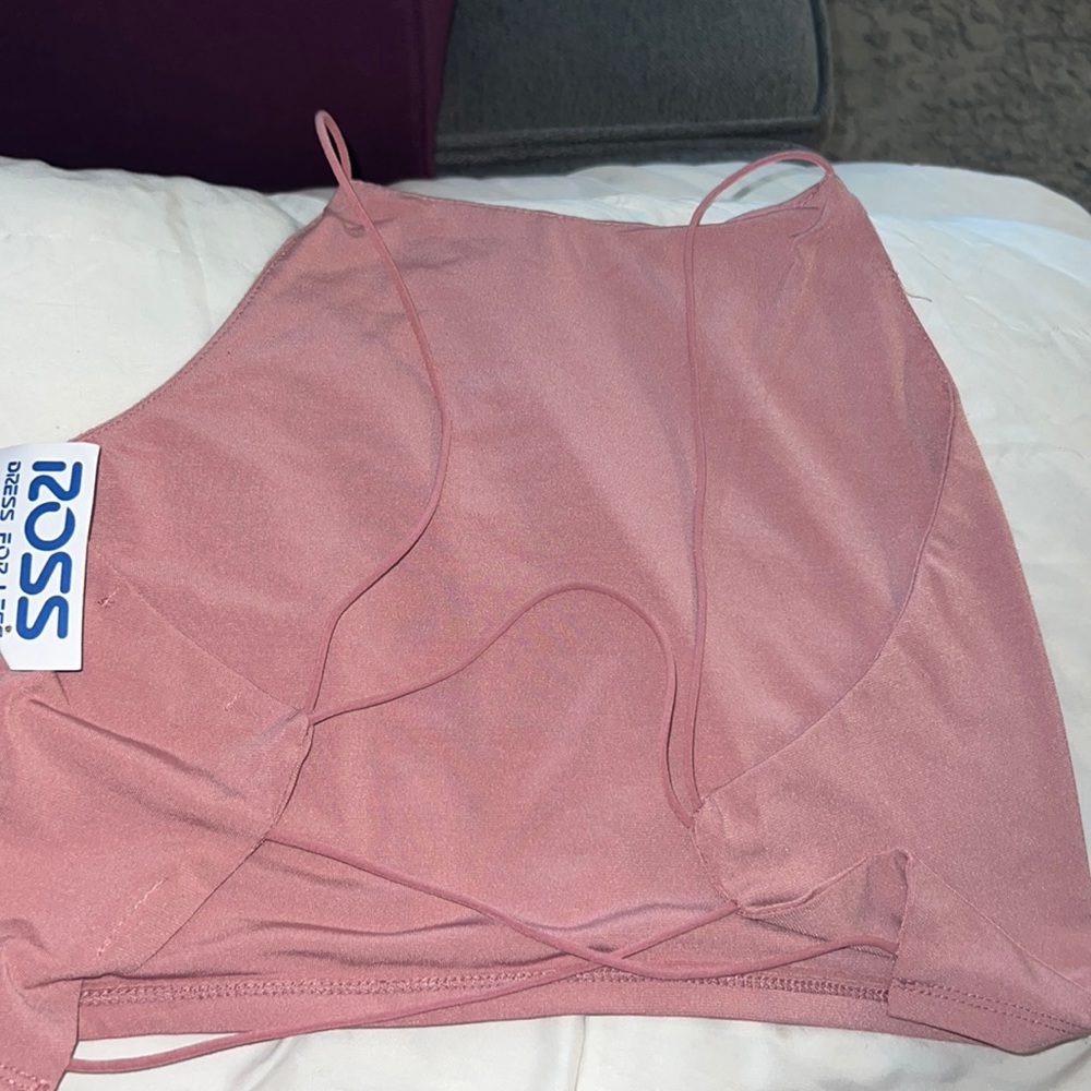 Pink crop top